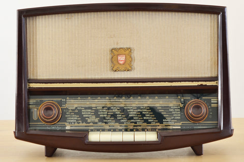 Radio Bluetooth Vintage "Philips B4F71A" - 1957