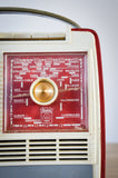 Radio Bluetooth "RADIOLA RA391T" des années 1960 restaurée à la main par Charlestine photo du cadran.