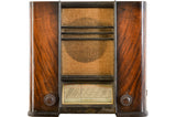 Radio Bluetooth Vintage Charlestine - modèle DESMET 528 de 1938 - photo détourée