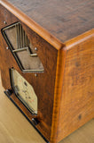 Radio Bluetooth Vintage Charlestine - modèle ONDIA 115 de 1934 - vue du dessus