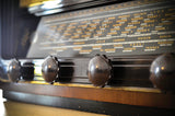 Radio Bluetooth "Ducretet Thomson L646" des années 1955 restaurée à la main par Charlestine photo du cadran.