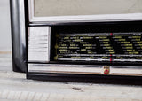 Cadran radio ancienne Philips BF471A 1948 restaurée et connectée en Bluetooth par Charlestine